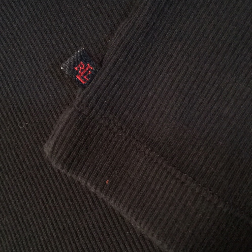 LAST CALL Ralph Lauren deep V snap button blouse - Picture 7 of 8